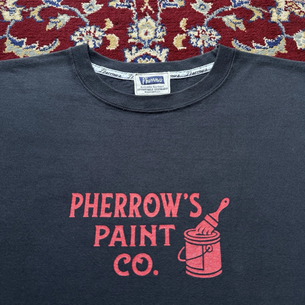 Pherrow’s Paint Co Japan Workwear Denim Brand Tee