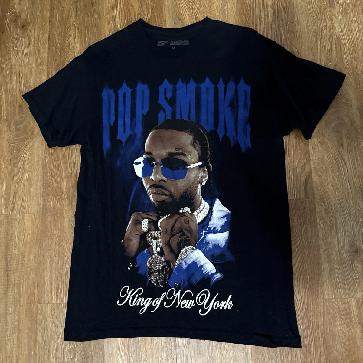 Pop Smoke “King Of New York” Graphic Tee Men’s Size Medium