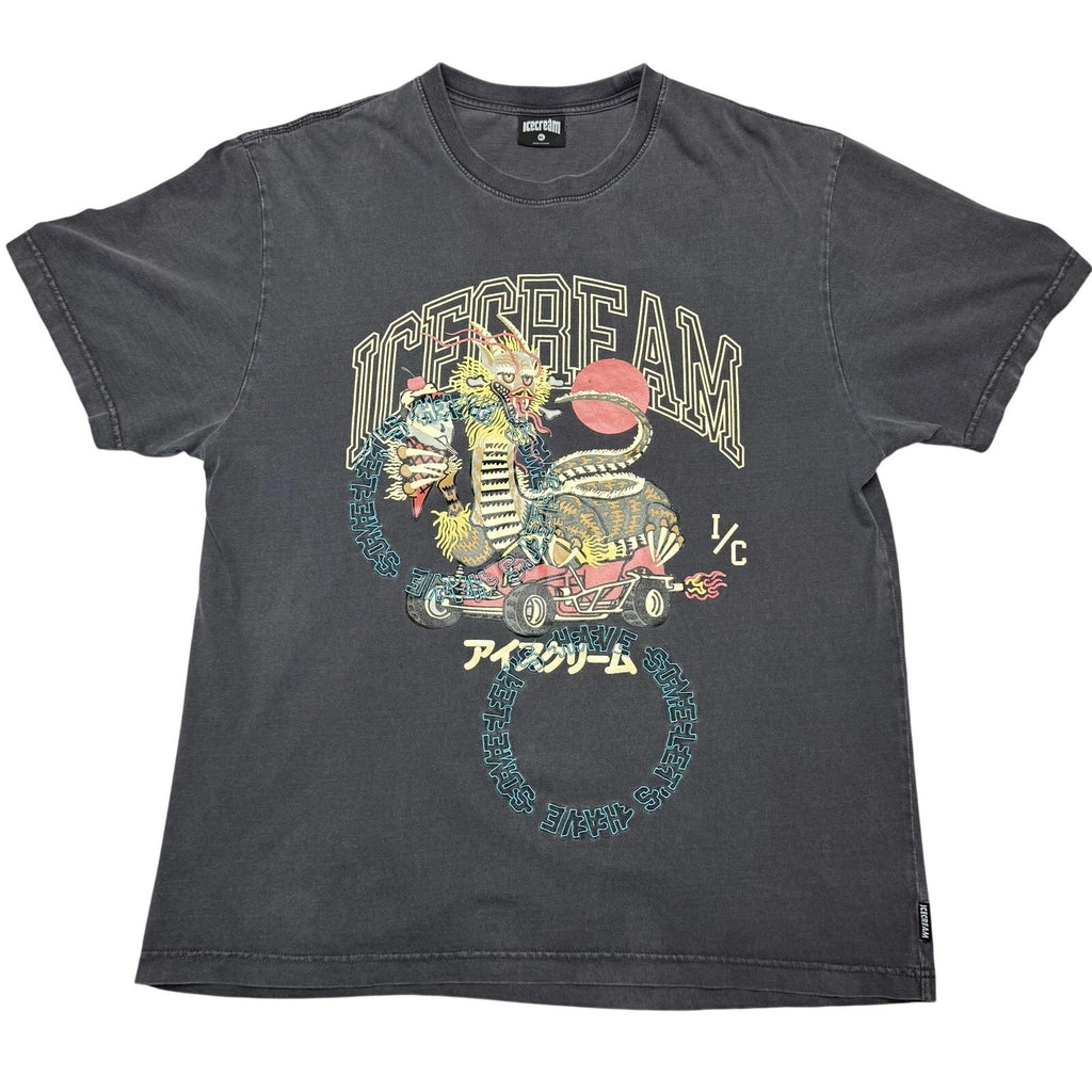 Icecream BBC Family Reunion Dragon T Shirt Men's XL Embroidered Streetwear