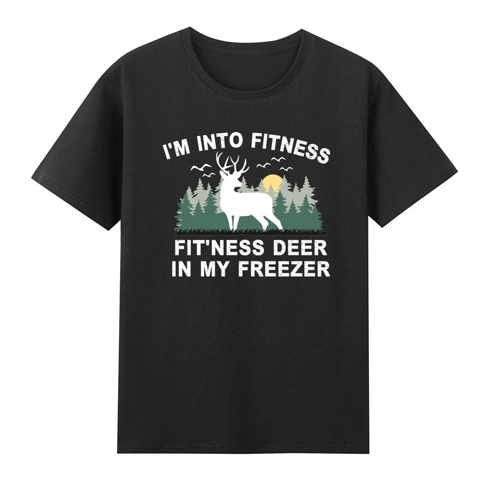 Hunting I'm Into Fitness Fitness Deer In My Freezer T-Shirt