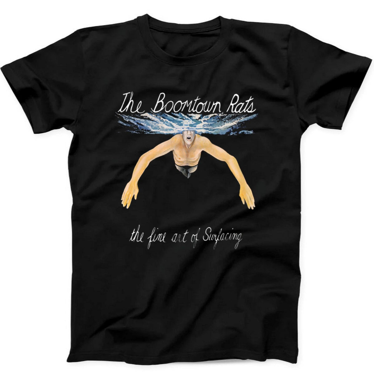 The Boomtown Rats The Fine Art Of Surfacing Punk  T Shirt   538