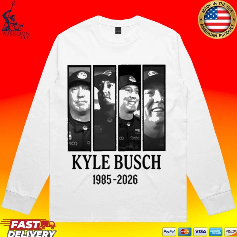 Rip Kyle Busch 1985-2026 Kyle Busch Tribute T-shirt