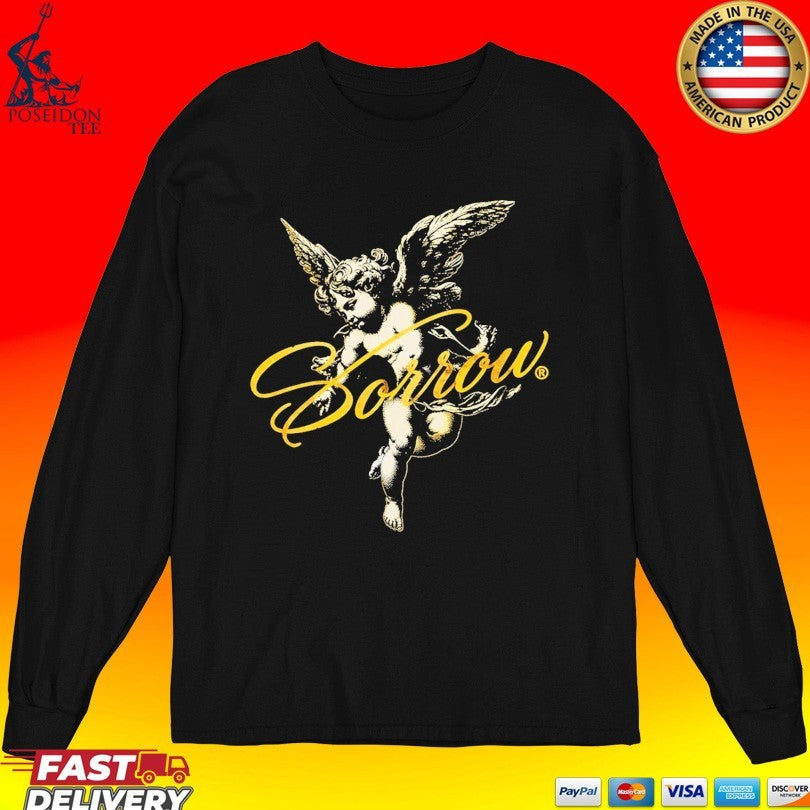 Sadstonie Sorrow Cherub Angel T-shirt