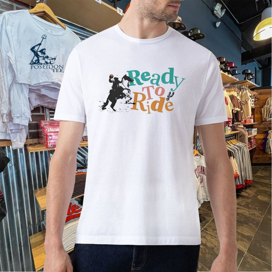 San Antonio Ready To Ride T-shirt