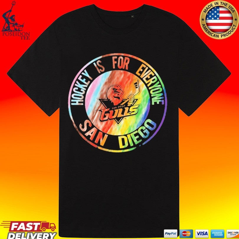San Diego Gulls Pride Hockey Is For Everyone T-shirt
