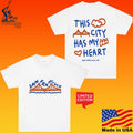 San Francisco Ca Tee This City Has My Heart T-shirt