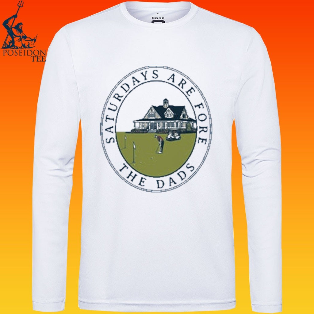 Saturdays Are Fore The Dads Clubhouse Pocket T-shirt