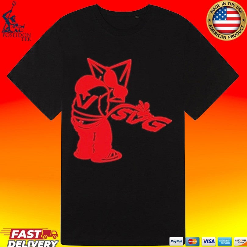 Savageworldwide Astral Pee Puff Printed T-shirt