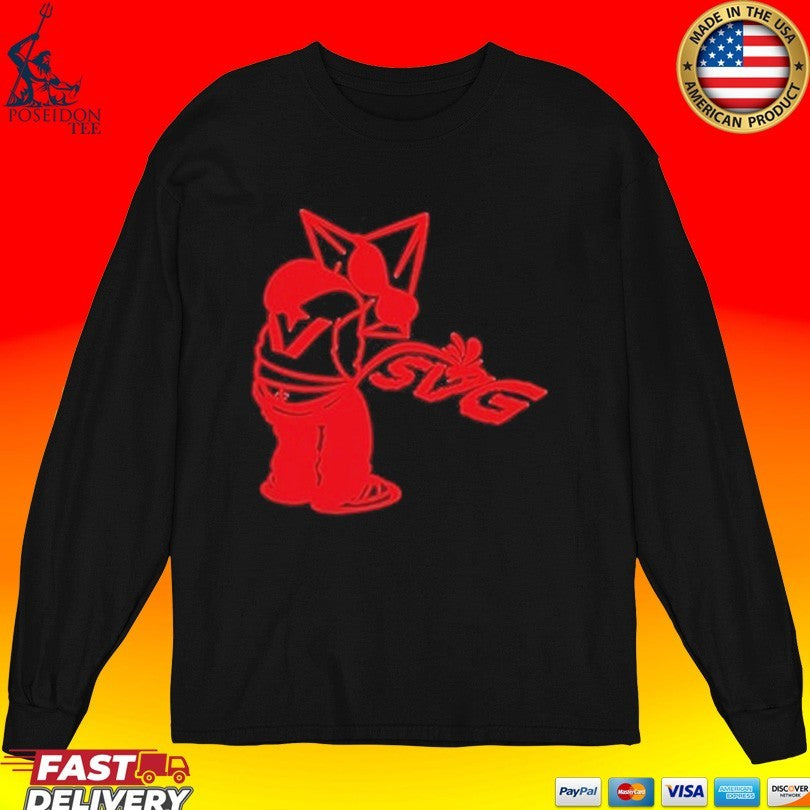 Savageworldwide Astral Pee Puff Printed T-shirt