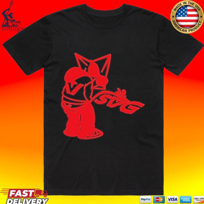 Savageworldwide Astral Pee Puff Printed T-shirt
