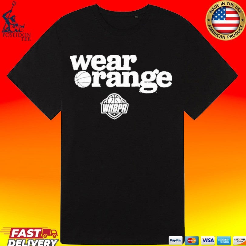 Seattle Storm Wear Orange Wnbpa T-shirt