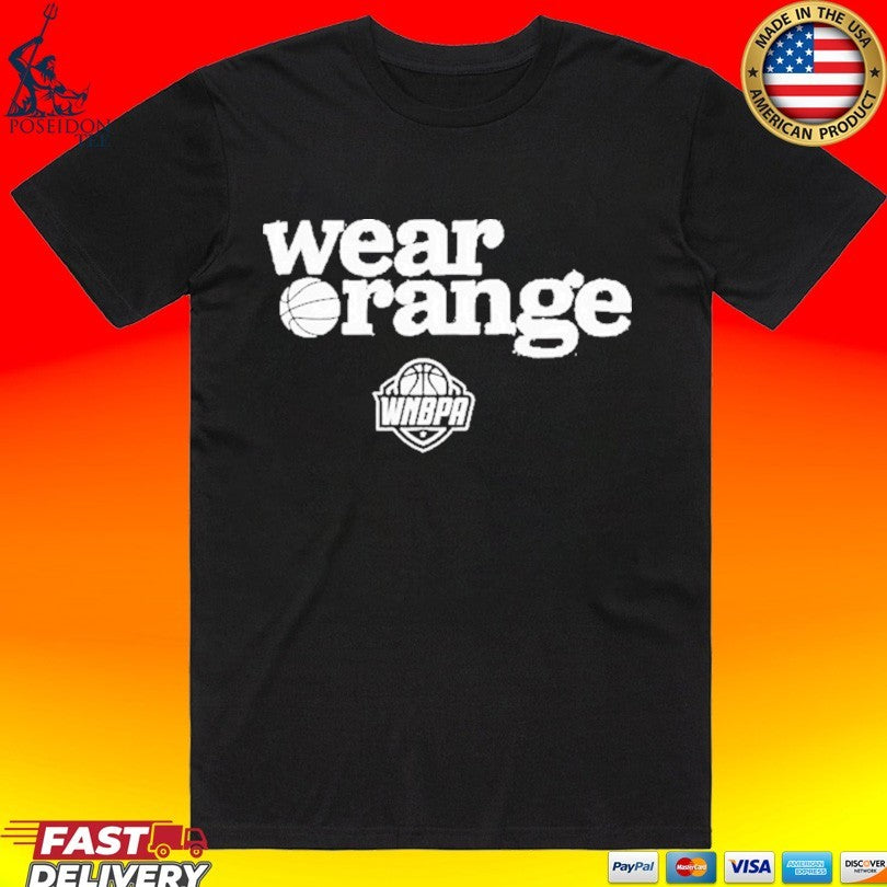 Seattle Storm Wear Orange Wnbpa T-shirt