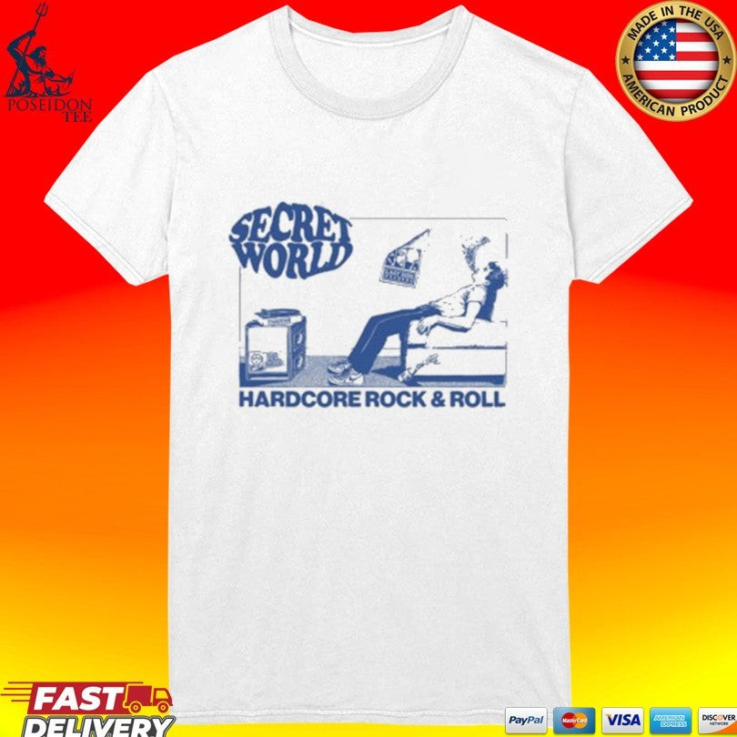 Secret World Hardcore Rock & Roll Sofa T-shirt