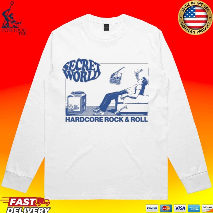 Secret World Hardcore Rock & Roll Sofa T-shirt