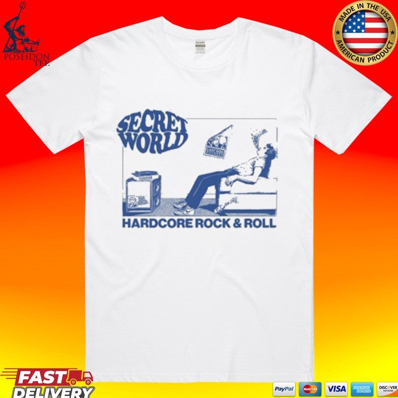 Secret World Hardcore Rock & Roll Sofa T-shirt