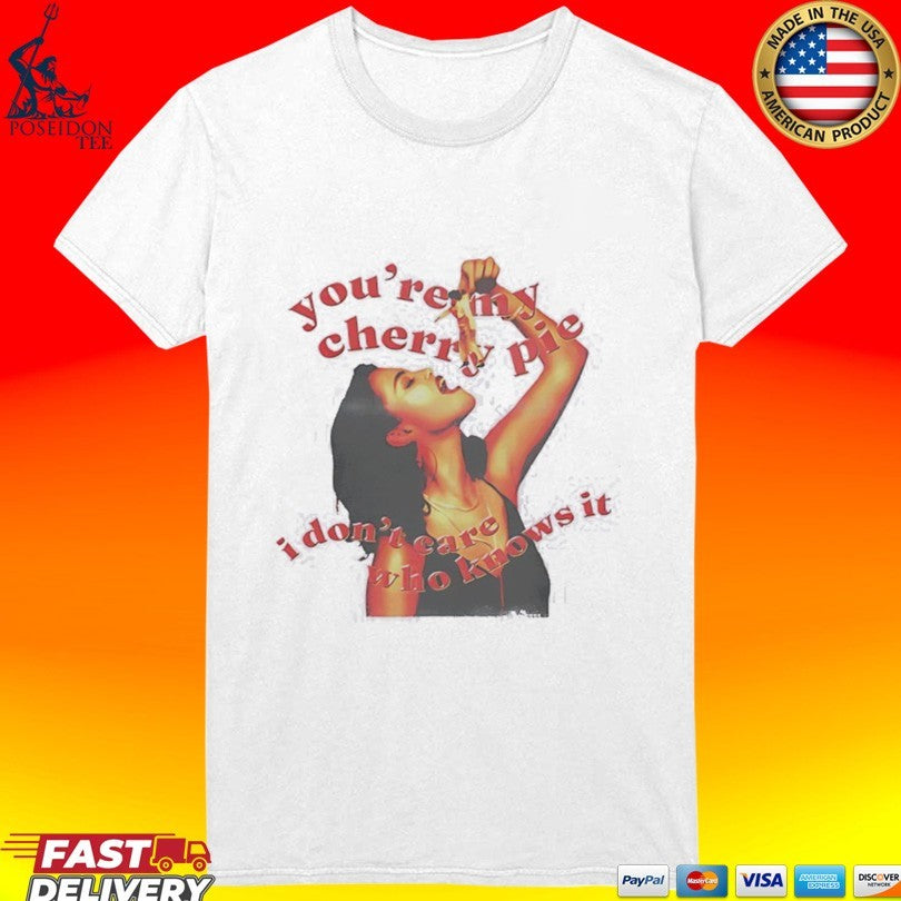 Selena Gomez You’re My Cheey Pie I Don’t Care Who Knows It T-shirt