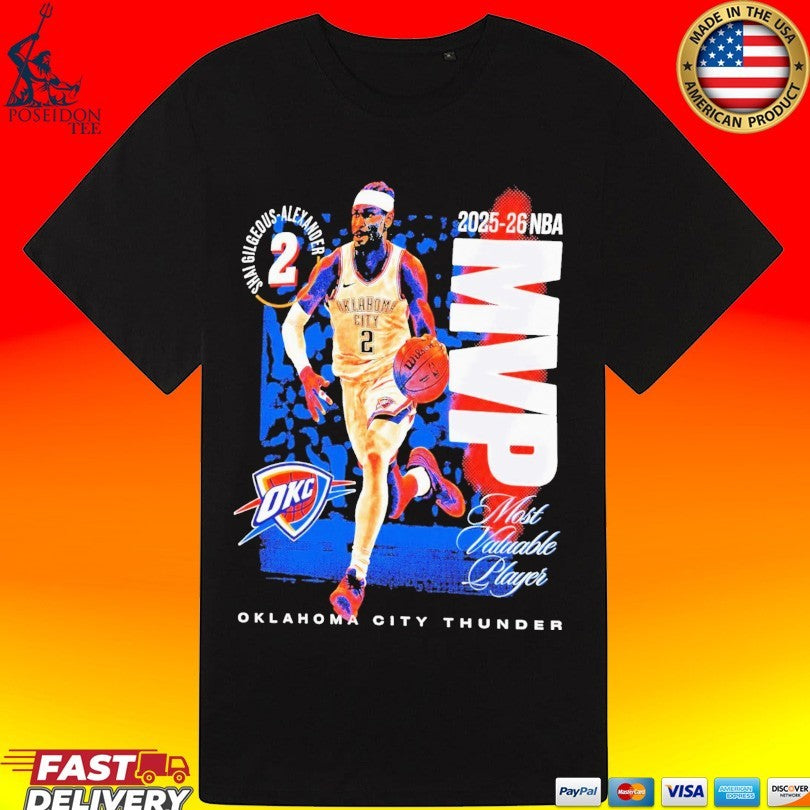 Shai Gilgeous-alexander 2026 Nba Mvp Prime T-shirt