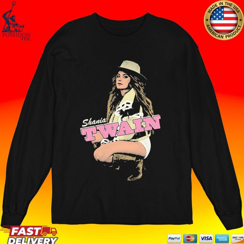 Shania Twain Little Miss Twain Photo T-shirt