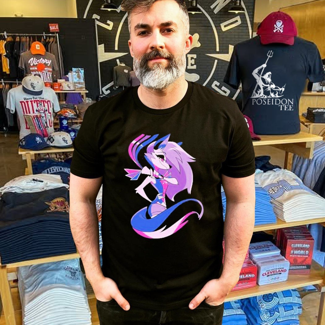 Shark Robot Spindlehorse Loona Pride Parade T-shirt