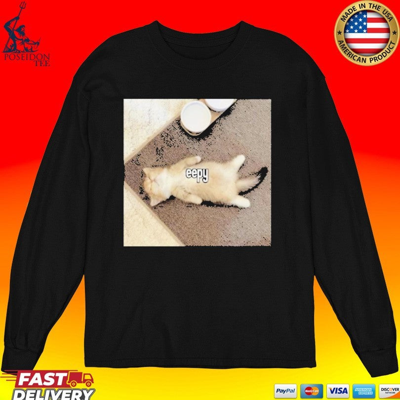 SharkT-shirts Eepy Cat T-shirt
