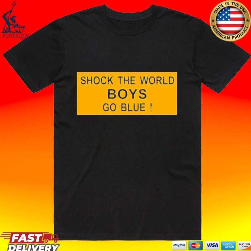 Shock The World Boys Go Blue T-shirt
