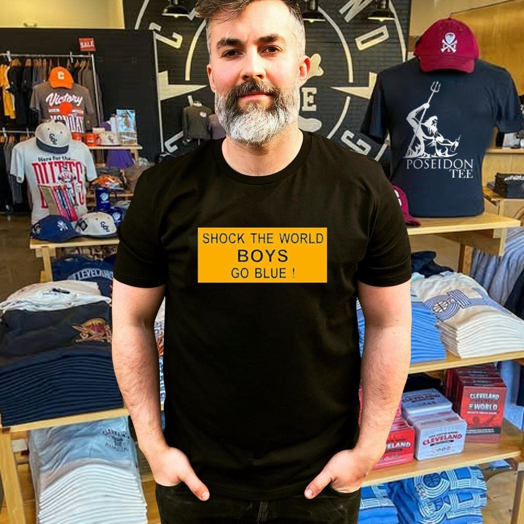 Shock The World Boys Go Blue T-shirt