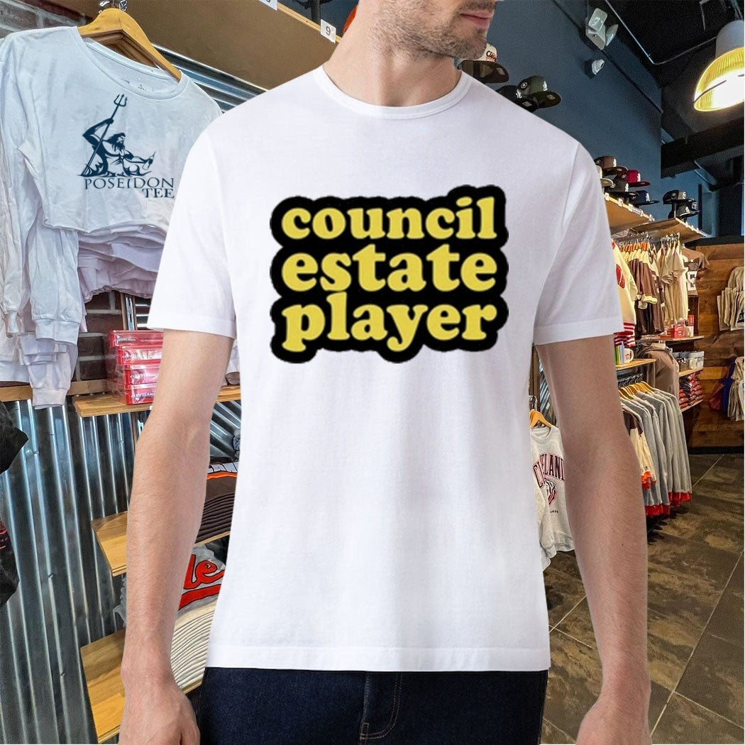 Sidders Council Estate Player T-shirt