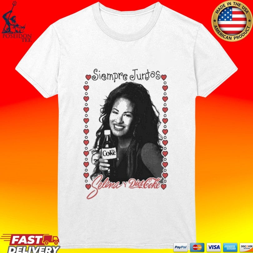 Siempre Juntos Selena X Diet Coke T-shirt