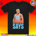 Simon Says Demolition Man Inspired Villain Graphic T-shirt