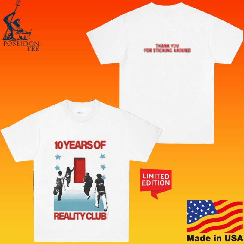 Sing Dance And You 10 Years Of Reality Club T-shirt