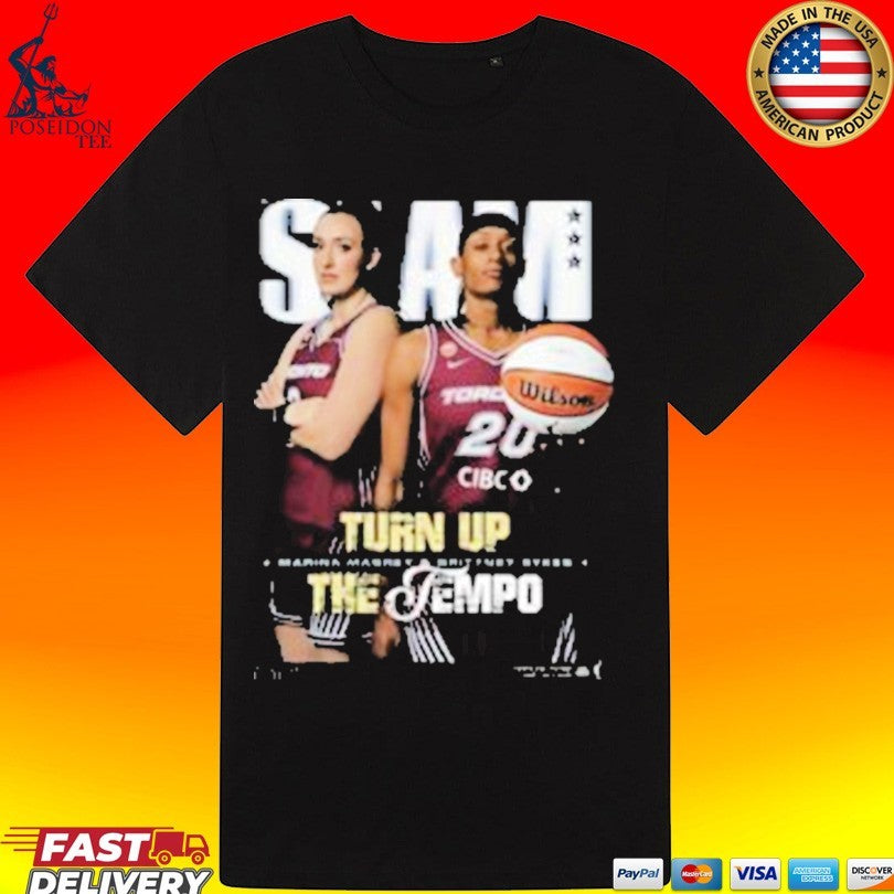 Slam 262 Marina Mabrey With Brittney Sykes T-shirt