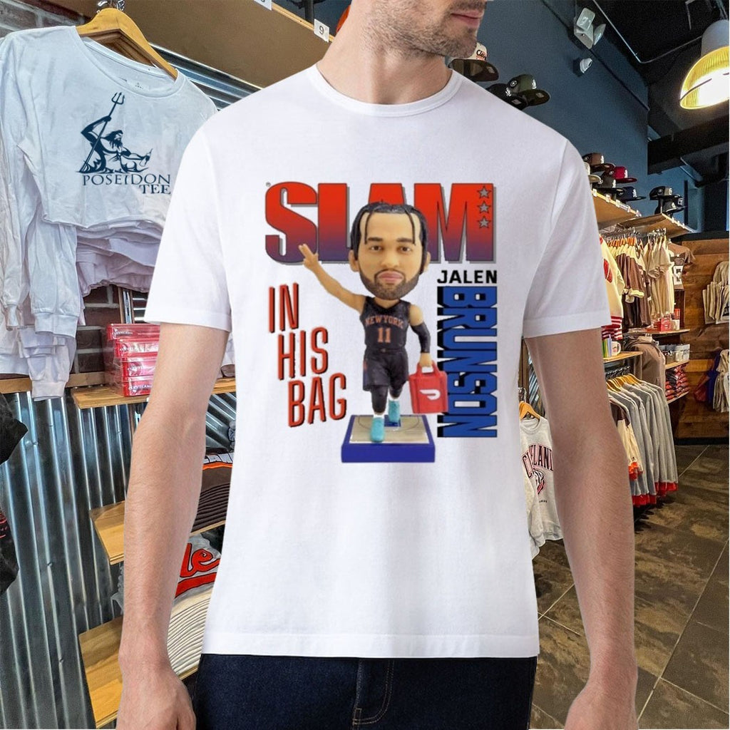 Slam Jalen Brunson Doordash In His Bag T-shirt