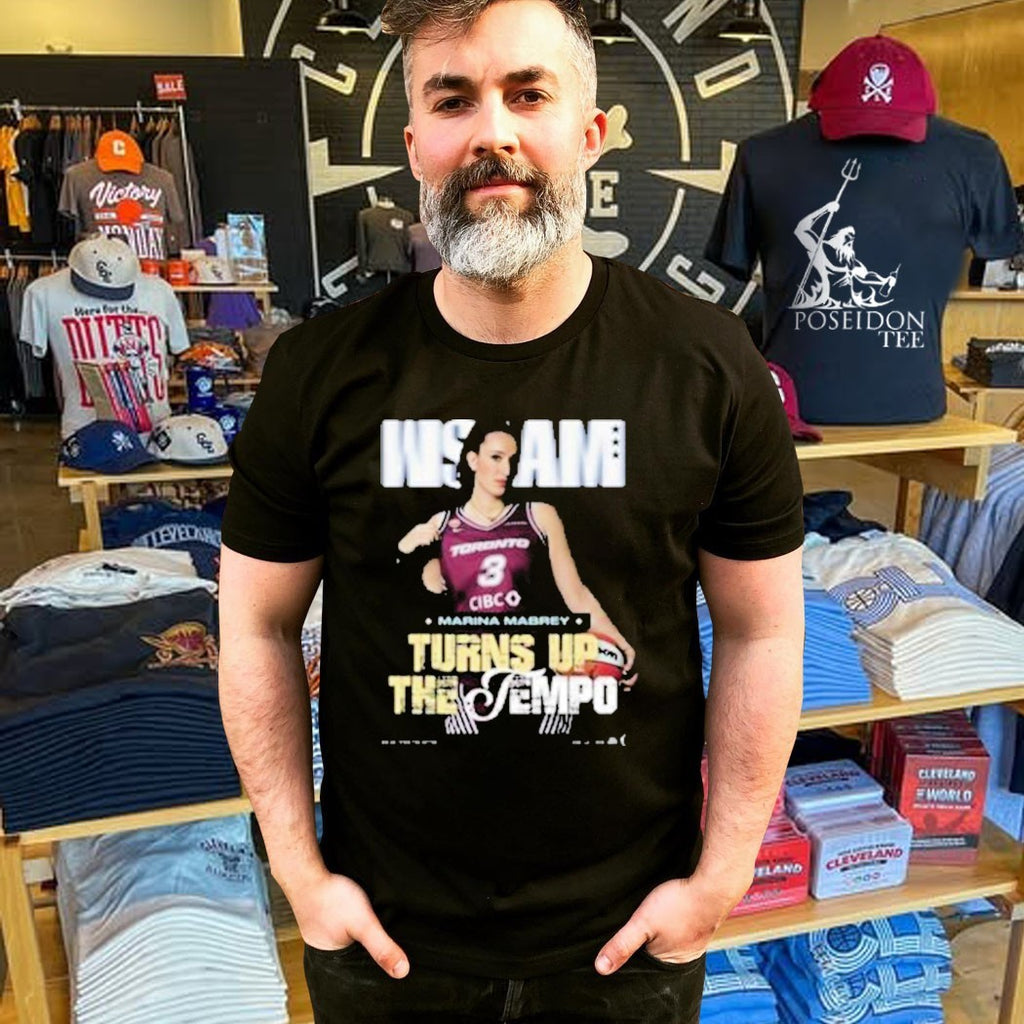 Slam Turns Up The Tempo 262 Marina Mabrey T-shirt