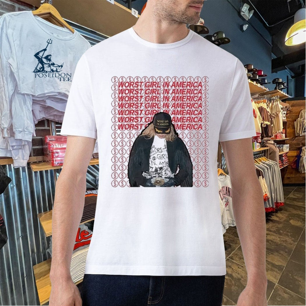 Slayyyter Worst Girl In America T-shirt