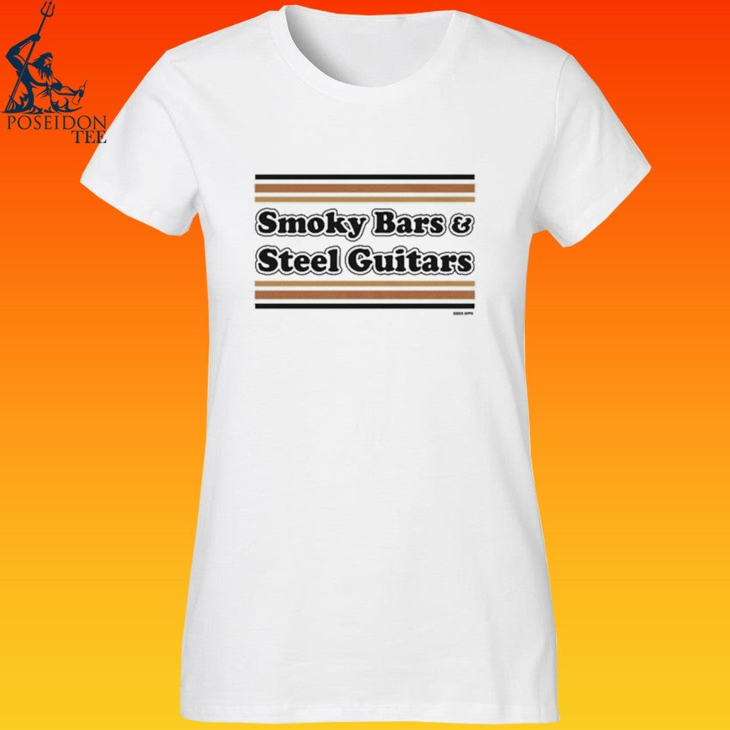 Smoky Bars & Steel Guitars Ringer T-shirt