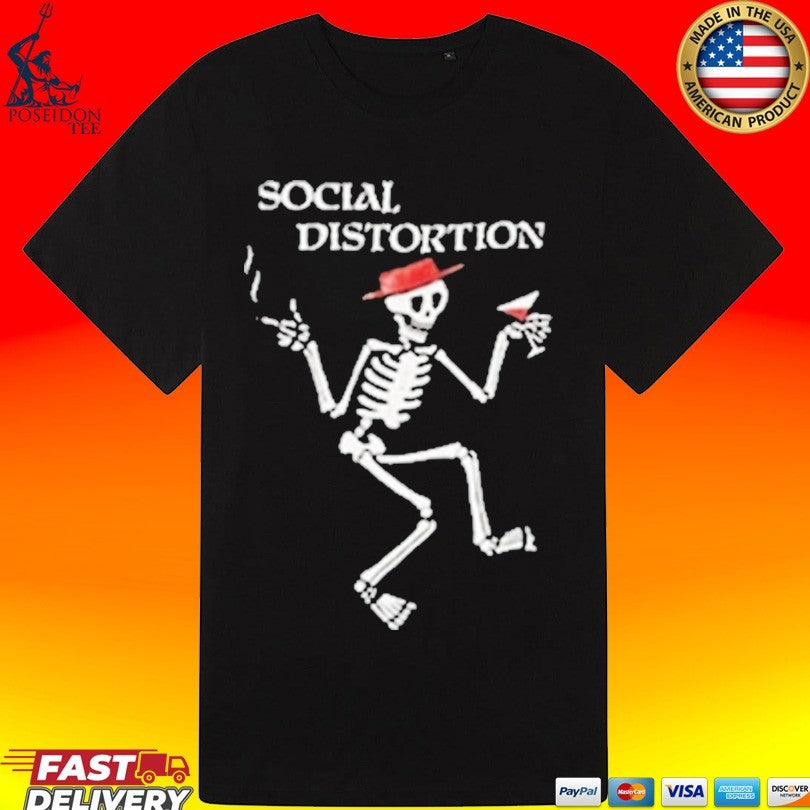 Social Distortion Skeleton T-shirt