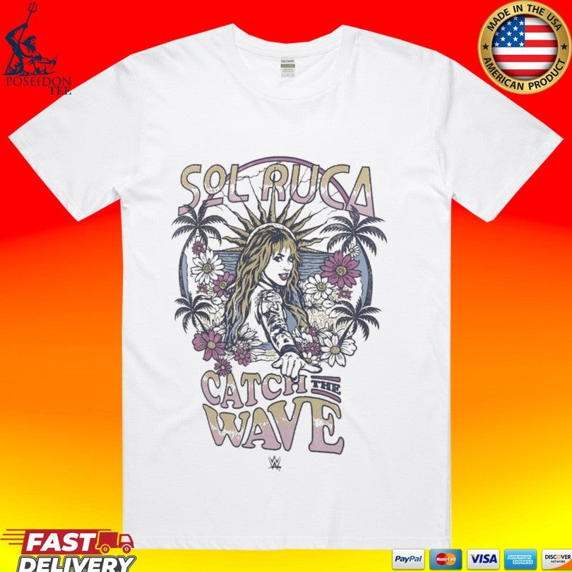 Sol Ruca Wear By Erin Andrews Women’s Catch The Wave T-shirt