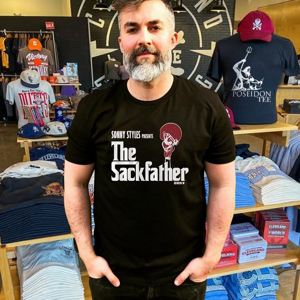 Sonny Styles Presents The Sackfather T-shirt