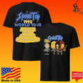 Spinattap 1992 World Tour London Paris Munich Springfield Gaddafi T-shirt