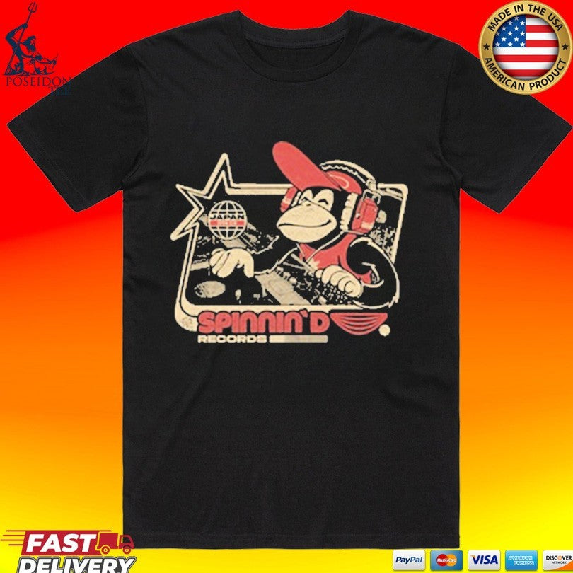 Spinnin’ D Records Ilustrata T-shirt