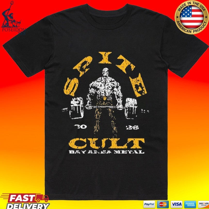 Spite Cult Gold’s Gym Cut-off T-shirt