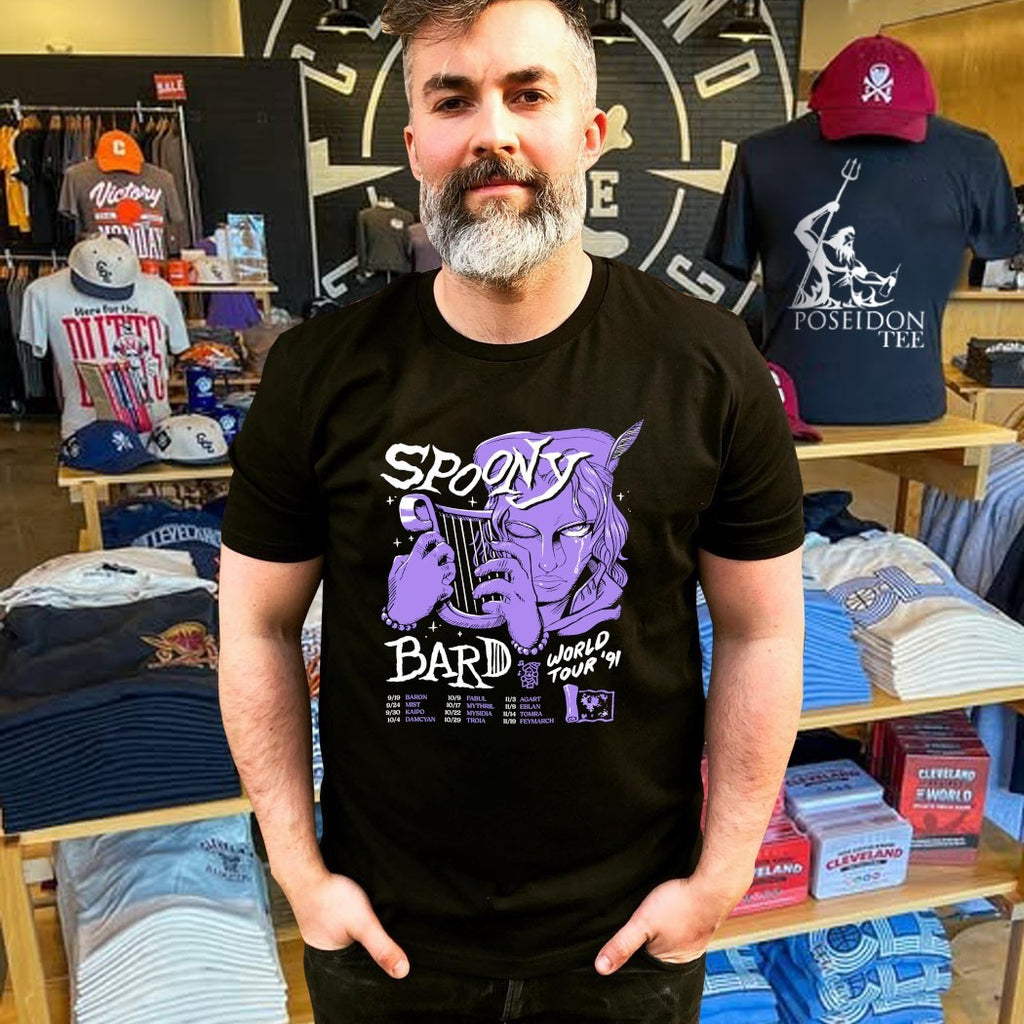 Spoony Bard World Tour ’91 Harp T-shirt
