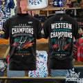 Spurs 2026 Western Conference Champions Por Vida The West Is Ours T-shirt