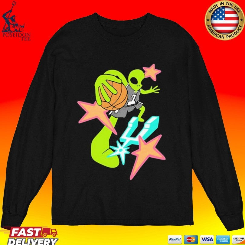 Spurs Conference Finals Wemby Alien 2026 T-shirt