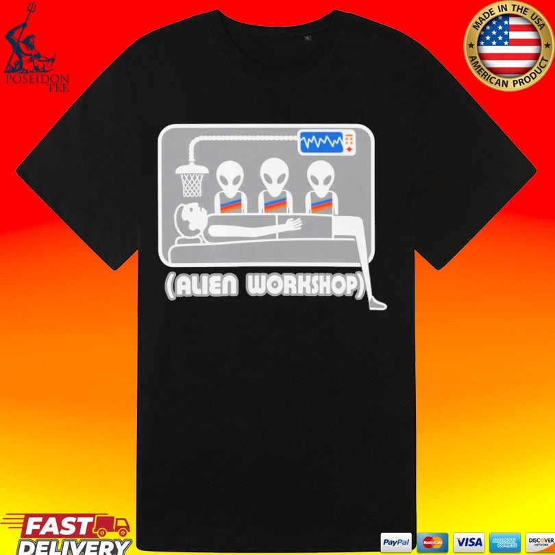 Spurs Wemby Alien Workshop T-shirt