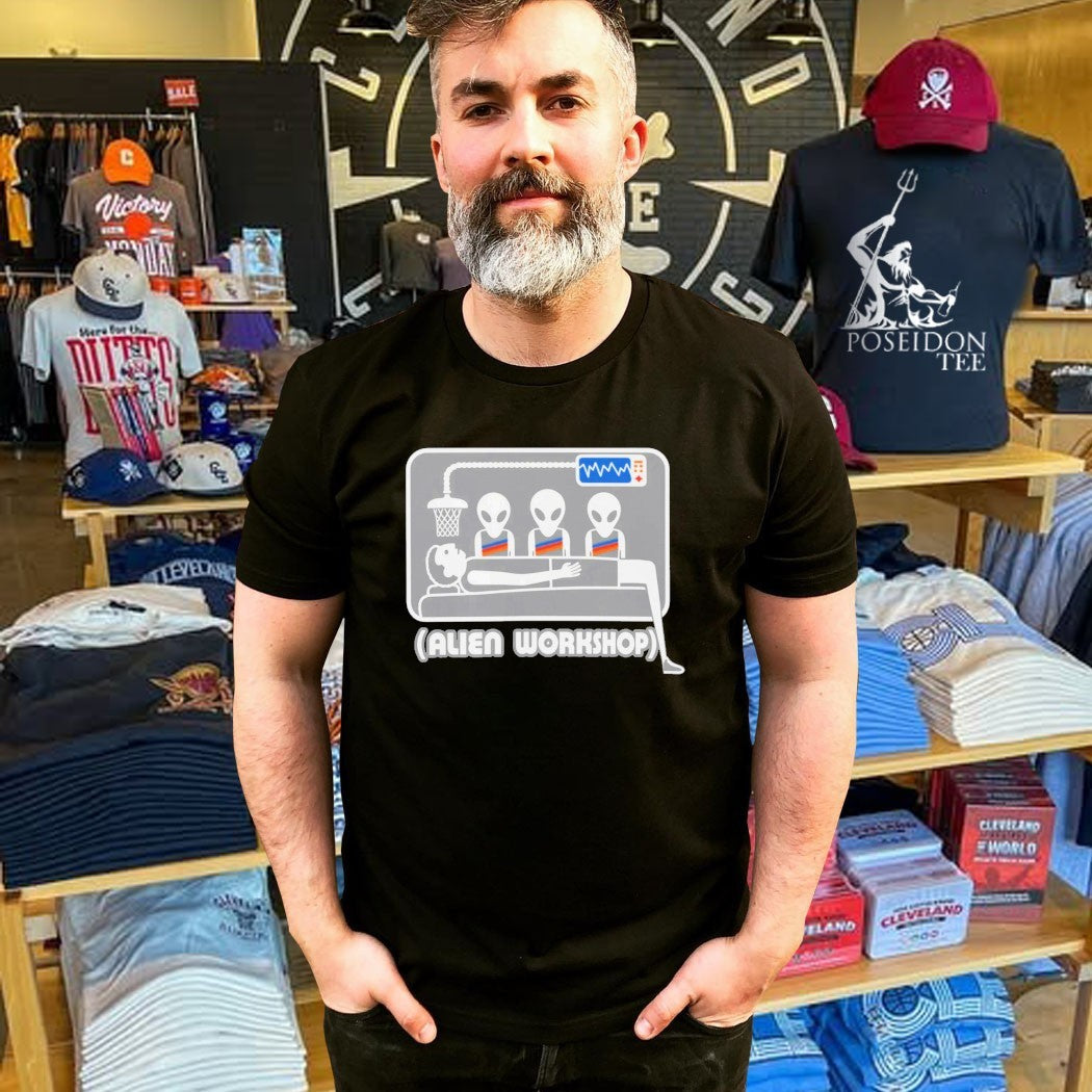 Spurs Wemby Alien Workshop T-shirt