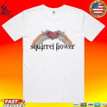 Squirrel Merchtable Flower Rainbow T-shirt