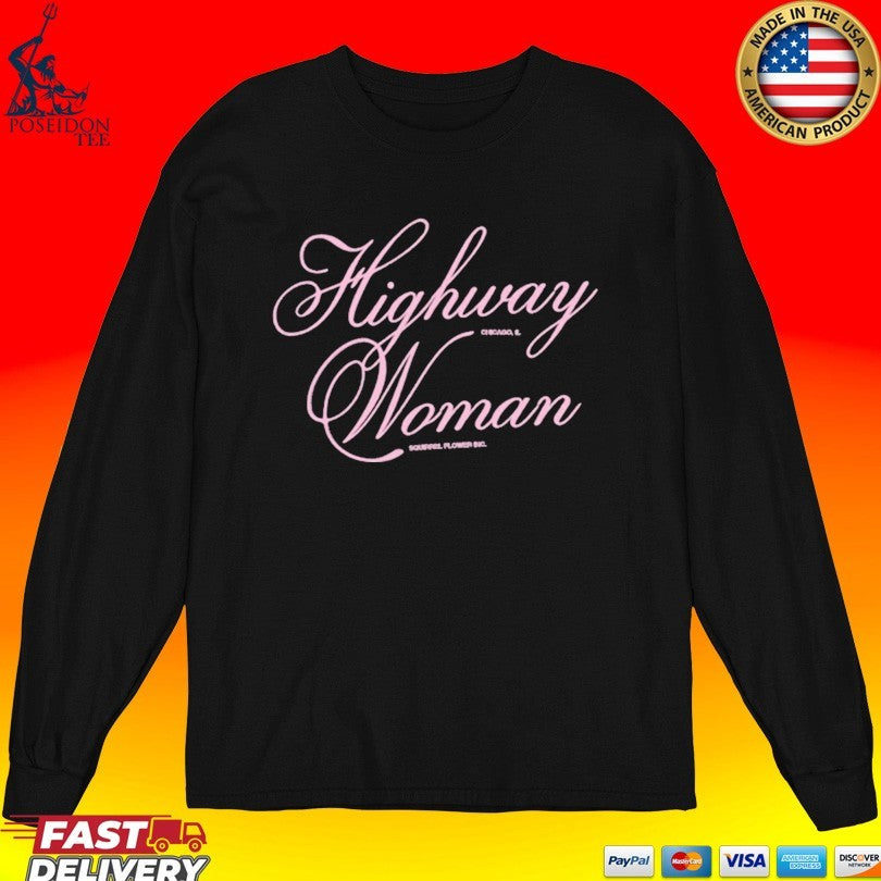 Squirrel Merchtable Highway Woman Wide T-shirt
