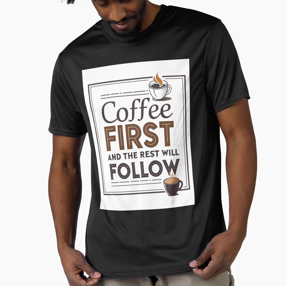 "Coffee First, Everything Else Can Wait" by BRIXAMY