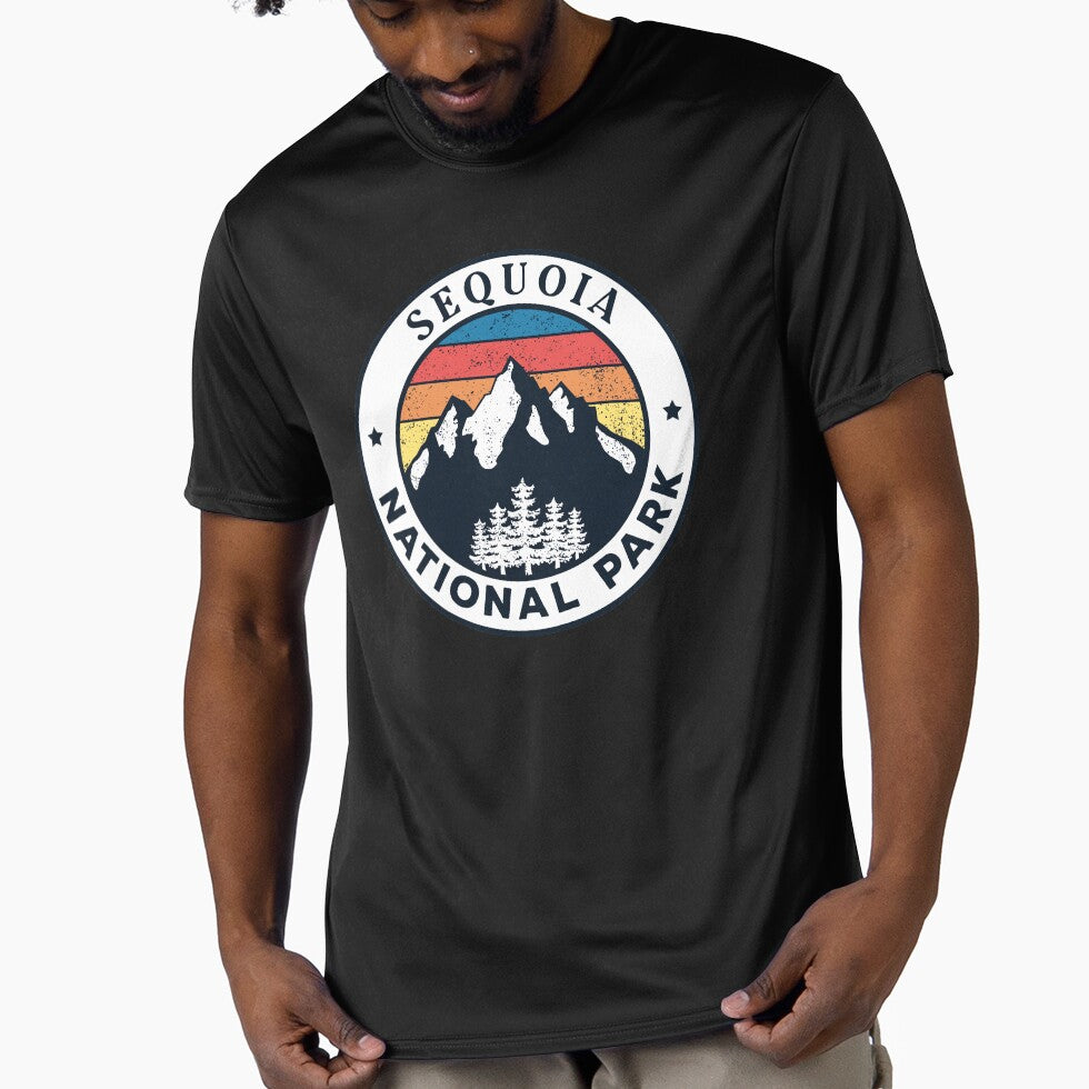 Sequoia National Park-Vintage by Road-tees